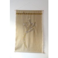 Sukulent ~ Gestickter Wandbehang Sukulent ~ Gestickter Wandbehang von DurchduoStudio