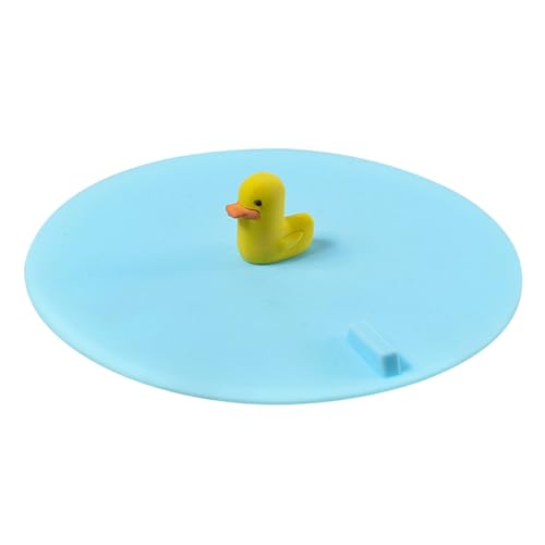 Ablaufstopfen Badewanne Drain Plug, Niedlich Tub Stopper Silikon Drain Protector Badewanne Drain Cover Tub Stopper Vier Formen zur Auswahl (Blau) von Durdiiy