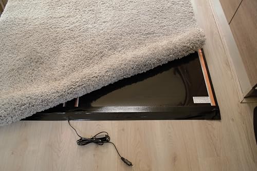 Durensa® Teppichheizung/Wohnwagenheizung mit Isolierung und Ein-/Ausschalter (80 * 70 cm 123 Watt) von Durensa