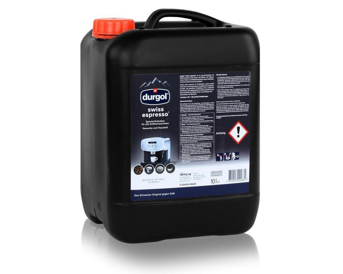 Durgol Durgol Swiss Espresso Spezial Entkalker 10 Liter - Gewerbe & Haushalt Entkalker Durgol Durgol Swiss Espresso Spezial Entkalker 10 Liter - Gewerbe & Haushalt Entkalker von Durgol