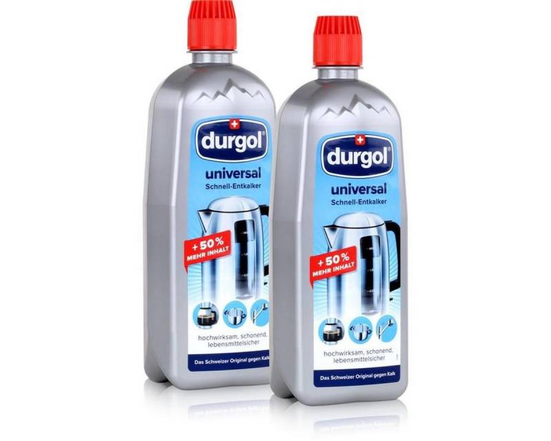 Durgol Durgol Universal Schnell-Entkalker 750ml - schonend, hochwirksam (2er Entkalker von Durgol