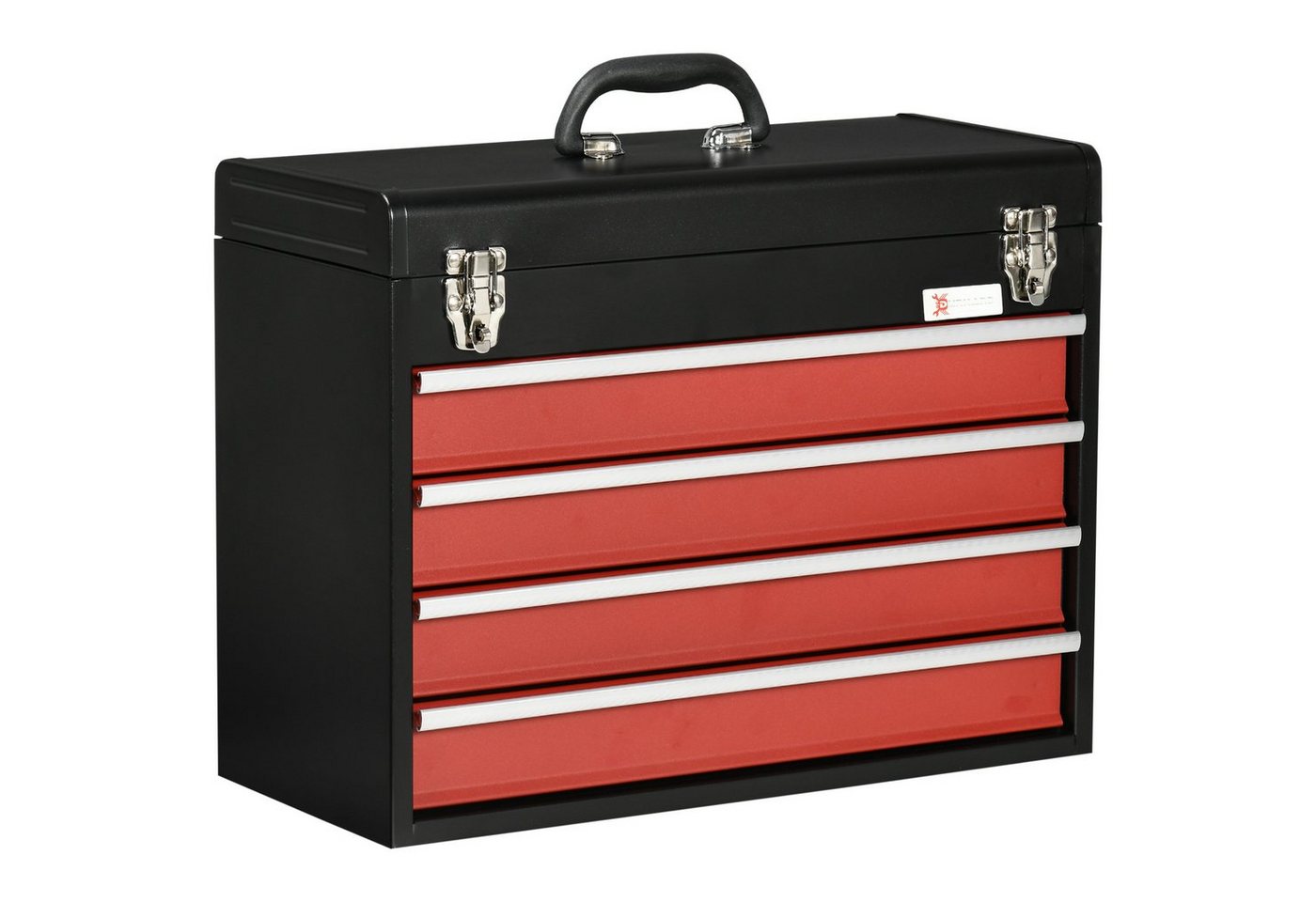 Durhand Werkzeugbox Werkzeugkoffer, 4 Schubladen, abschließbar (Set, 1 St., 1 x Werkzeugkiste), B,H,T: 51 x 39.5 x 22 cm von Durhand
