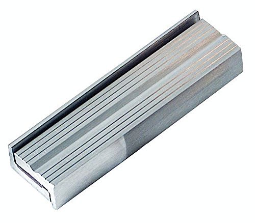 Durlach - Spannbacken 'Magnetstrip' NS - 100 mm - Aluminium - Magnetische Schonbacken für MAGNAT Modelle von Durlach