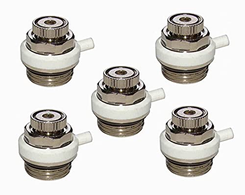 duroVENT Automatischer Heizkörper-Entlüfter im 5er-Set, für 1/2"-Anschluss (Vollautomatischer) von Duro