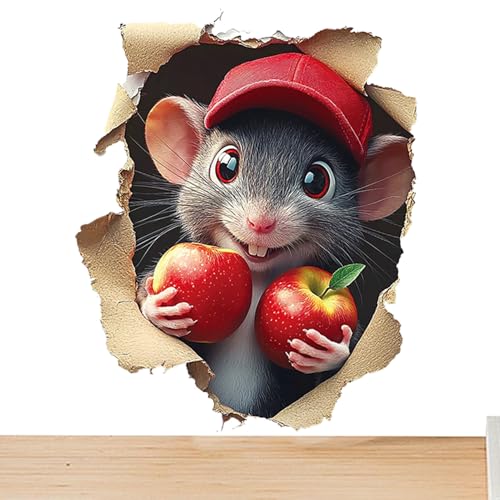 3D-Aufkleber für Wände – Wandaufkleber mit 3D-Löchern, Cartoon-Dekoration, lustig, dekorativ, für Badezimmer, Kinderzimmer, Küche, Wohnzimmer, Garten, Schule und Schlafzimmer 3D-Aufkleber für Wände – Wandaufkleber mit 3D-Löchern, Cartoon-Dekoration, lustig, dekorativ, für Badezimmer, Kinderzimmer, Küche, Wohnzimmer, Garten, Schule und Schlafzimmer von Duroecsain