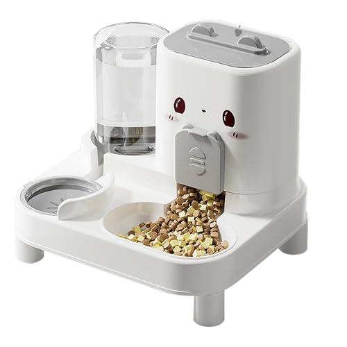 Automatischer Futterspender für Katzen, Reisefutterspender und Wasserspender für Kleine Haustiere Automatischer Futterspender für Katzen, Reisefutterspender und Wasserspender für Kleine Haustiere von Duroecsain