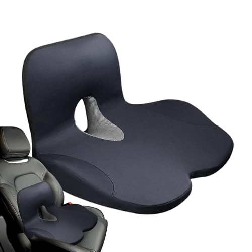 Autositzkissen, ergonomisches Lendenkissen für Bürostuhl | ergonomisch, rutschfest, für Autositz, Lieferwagen und Reisen Autositzkissen, ergonomisches Lendenkissen für Bürostuhl | ergonomisch, rutschfest, für Autositz, Lieferwagen und Reisen von Duroecsain