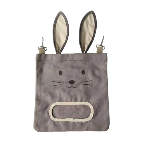 Bunny Hay Bag, Heu-Futterstation zum Aufhängen, für Nagetiere | Käfigzubehör für Kaninchen, Chinchilla, Hamster und kleine Tiere Bunny Hay Bag, Heu-Futterstation zum Aufhängen, für Nagetiere | Käfigzubehör für Kaninchen, Chinchilla, Hamster und kleine Tiere von Duroecsain