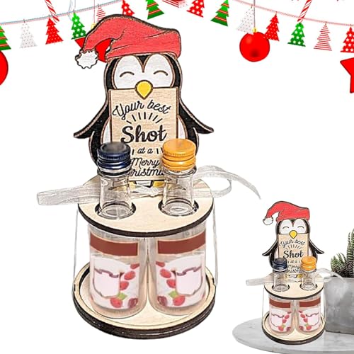 Duroecsain Alkohol-Flaschenhalter, Weihnachtsweinhalter | Weihnachtsdekoration, kreativer Alkoholhalter – Urlaubsbar-Utensilien, dekoratives Weinregal für Weihnachten, Getränkehalter für Duroecsain Alkohol-Flaschenhalter, Weihnachtsweinhalter | Weihnachtsdekoration, kreativer Alkoholhalter – Urlaubsbar-Utensilien, dekoratives Weinregal für Weihnachten, Getränkehalter für von Duroecsain