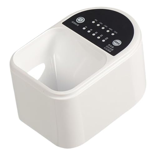 Duroecsain Automatischer Fischfutterautomat - Intelligenter Timer Für Automatische Fischfütterung - Praktisches Zubehör Mit Zeitschaltuhr für Urlaub Schildkröten Welse Gartenteiche von Duroecsain