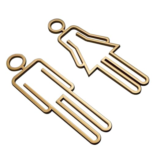 Duroecsain Bad-Deko-Schilder, Bad-Schild - Wand-Deko für Waschbecken auf Badezimmerrückseite selbstklebend | Moderne Symbole der männlichen Toilette u Duroecsain Bad-Deko-Schilder, Bad-Schild - Wand-Deko für Waschbecken auf Badezimmerrückseite selbstklebend | Moderne Symbole der männlichen Toilette u von Duroecsain