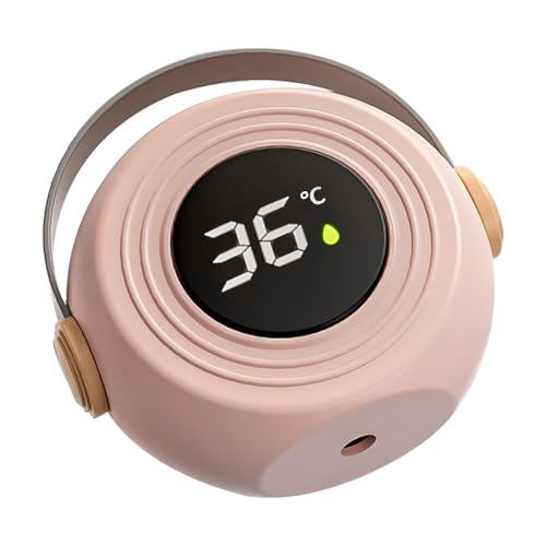 Duroecsain Badewassertemperatur Monitor,Wassertemperatur Prüfgerät - Digitales Badthermometer Mit Sensor Für Kinderbad von Duroecsain