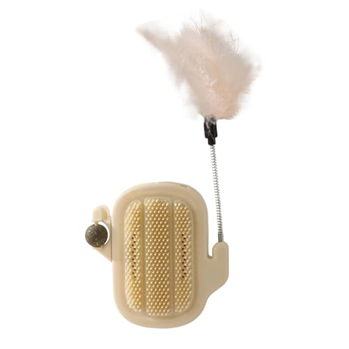 Duroecsain Bälle zum Lecken von Katzen für Katzenwand, Katzenspielzeug für Katzen im Innenbereich – Bürste zur Fellpflege für Katzen, Spielzeug mit Stab, Spielzeug zur Fellpflege für Katzen Duroecsain Bälle zum Lecken von Katzen für Katzenwand, Katzenspielzeug für Katzen im Innenbereich – Bürste zur Fellpflege für Katzen, Spielzeug mit Stab, Spielzeug zur Fellpflege für Katzen von Duroecsain