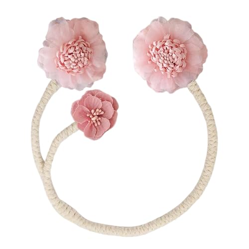 Duroecsain Blumen-Vorhangschnalle, Raffhalter für Vorhänge mit Blumen – Clips für künstliche gedrehte Vorhänge, dekorative Raffhalter, flexible Vorhanghalter, ohne Perforation Duroecsain Blumen-Vorhangschnalle, Raffhalter für Vorhänge mit Blumen – Clips für künstliche gedrehte Vorhänge, dekorative Raffhalter, flexible Vorhanghalter, ohne Perforation von Duroecsain