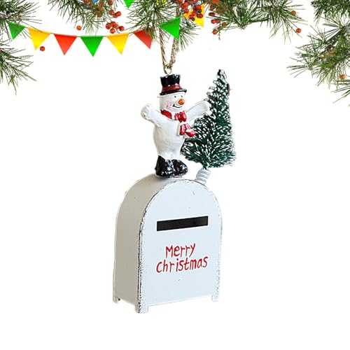 Duroecsain Briefkastenornament, Ornament aus Weihnachtseisen – kleiner dekorativer Briefkasten aus Weihnachtseisen | Weihnachtsbaumschmuck, Hängebriefkasten, Box Duroecsain Briefkastenornament, Ornament aus Weihnachtseisen – kleiner dekorativer Briefkasten aus Weihnachtseisen | Weihnachtsbaumschmuck, Hängebriefkasten, Box von Duroecsain