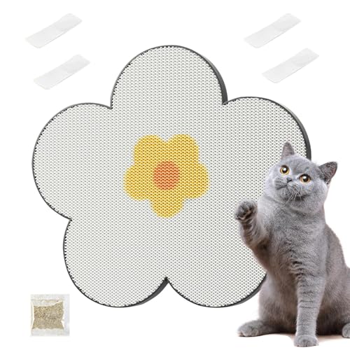 Duroecsain Cat Scratch Pad, Plattform zum Kratzen für Katzen, selbstklebend – Kratzmatte für Kätzchen für Möbel, Schaber für Haustiere in Form von von Duroecsain