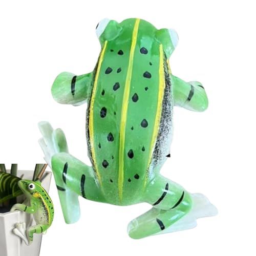 Duroecsain Dekoration für Blumentopf, Hugger für Tiere, Frosch, Blumentopf, Aufhänger, Blumentopf, Hugger, kreative und niedliche Kletterskulptur für Gartendekoration und Blumentöpfe. Duroecsain Dekoration für Blumentopf, Hugger für Tiere, Frosch, Blumentopf, Aufhänger, Blumentopf, Hugger, kreative und niedliche Kletterskulptur für Gartendekoration und Blumentöpfe. von Duroecsain