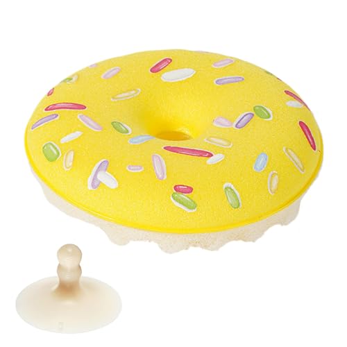 Duroecsain Donut-Schwamm für Speisen, Reinigungsschwamm für Donuts, weich, rund, mit Absaugung – Küche Kommode Reinigung der Haushaltsreinigung Donuts in Form für Duroecsain Donut-Schwamm für Speisen, Reinigungsschwamm für Donuts, weich, rund, mit Absaugung – Küche Kommode Reinigung der Haushaltsreinigung Donuts in Form für von Duroecsain