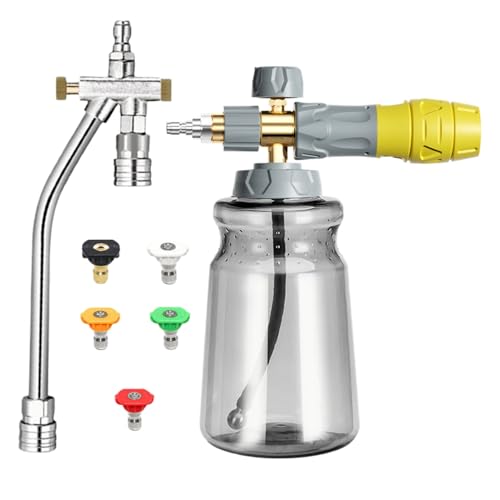 Duroecsain Doppelanschluss-Schaumstoff, Druckwaschschaum, 4000 psi Waschseife, ergonomische Autowaschdüsen und Schlauchzubehör für Details von Duroecsain