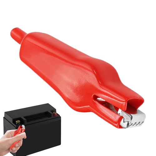Duroecsain Elektrische Pinzette, Set mit 10 Pinzetten mit Feder, 7,5 cm, isolierende Abdeckung, Zubehör für Elektriker im Haushalt, Auto und zum Laden von Batterien Duroecsain Elektrische Pinzette, Set mit 10 Pinzetten mit Feder, 7,5 cm, isolierende Abdeckung, Zubehör für Elektriker im Haushalt, Auto und zum Laden von Batterien von Duroecsain