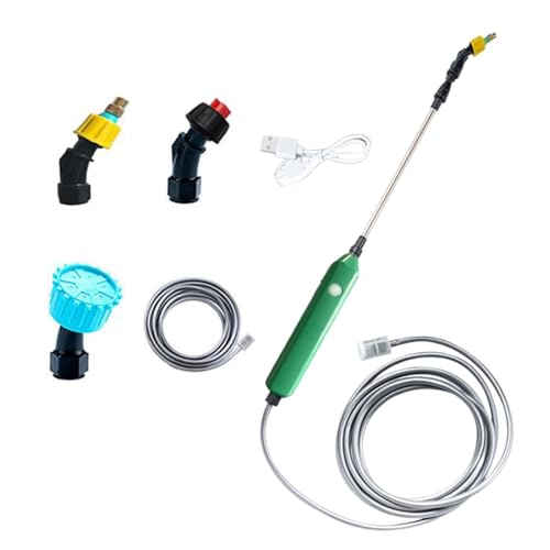 Duroecsain Elektrischer Sprühgerät - Gartenbewässerung & Sprühsystem | Tragbares & Dichtes Elektrisches Sprühgerät Set für Garten, Landwirtschaft, Terrasse & Outdoor von Duroecsain