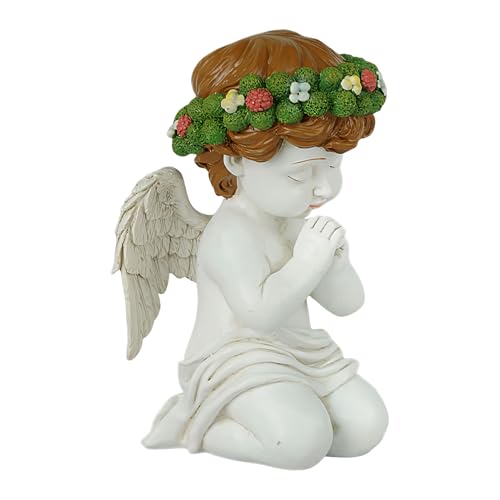 Duroecsain Engelsstatue für den Garten, Gartenstatuen aus betendem Harz, Außenfigur für Zuhause, Ostern, Büro, Schlafzimmer, Schreibtisch, Wohnzimmer, Küche Duroecsain Engelsstatue für den Garten, Gartenstatuen aus betendem Harz, Außenfigur für Zuhause, Ostern, Büro, Schlafzimmer, Schreibtisch, Wohnzimmer, Küche von Duroecsain