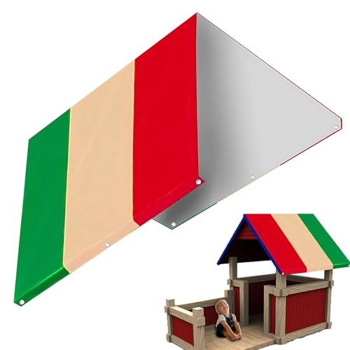 Duroecsain Ersatzdecke für Spielfelddach, Spielfeldach – Ersatz für Swingset Dachüberdachung – 132 x 226 cm, Spieldekoration aus Duroecsain Ersatzdecke für Spielfelddach, Spielfeldach – Ersatz für Swingset Dachüberdachung – 132 x 226 cm, Spieldekoration aus von Duroecsain