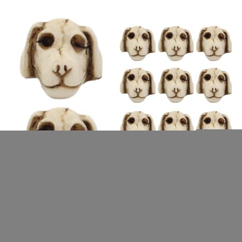 Duroecsain Falscher Schädel, 20 Stück, Halloween-Figur, Spukhaus für Hunde, Miniaturzimmer, Studio, Wohnung, Partys, Couchtisch Duroecsain Falscher Schädel, 20 Stück, Halloween-Figur, Spukhaus für Hunde, Miniaturzimmer, Studio, Wohnung, Partys, Couchtisch von Duroecsain