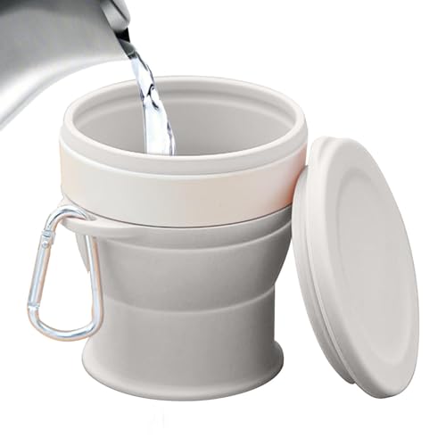 Duroecsain Faltbarer Campingbecher, faltbarer Wasserbecher, wiederverwendbarer Campingbecher, 250 ml | Kleine tragbare wiederverwendbare Becher, tragbare Becher, tragbare Becher Duroecsain Faltbarer Campingbecher, faltbarer Wasserbecher, wiederverwendbarer Campingbecher, 250 ml | Kleine tragbare wiederverwendbare Becher, tragbare Becher, tragbare Becher von Duroecsain