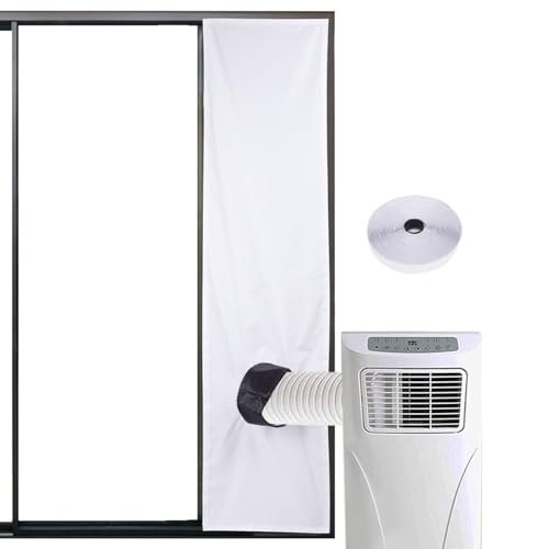 Duroecsain Fensterdichtung für Klimaanlage – AC-Dichtungsband – und Windschutz, optimierter Schutz bei schlechtem Wetter, für Schlafzimmer, Wohnzimmer, Garage unter dem Boden Duroecsain Fensterdichtung für Klimaanlage – AC-Dichtungsband – und Windschutz, optimierter Schutz bei schlechtem Wetter, für Schlafzimmer, Wohnzimmer, Garage unter dem Boden von Duroecsain