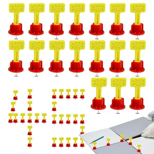 Duroecsain Fliesen Nivelliersystem Set Nivellierwerkzeug Fliesen Nivelliersystem Set 45X Wiederverwendbares Fliesenabstandssystem Set Professionelle Installation Werkzeug Set Duroecsain Fliesen Nivelliersystem Set Nivellierwerkzeug Fliesen Nivelliersystem Set 45X Wiederverwendbares Fliesenabstandssystem Set Professionelle Installation Werkzeug Set von Duroecsain