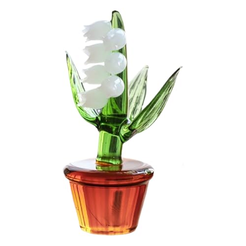 Duroecsain Florale Statue für den Innenbereich – Dekorative Statue für Büro, Dekofigur aus Glas für Vitrine, Bibliothek oder Büro Duroecsain Florale Statue für den Innenbereich – Dekorative Statue für Büro, Dekofigur aus Glas für Vitrine, Bibliothek oder Büro von Duroecsain
