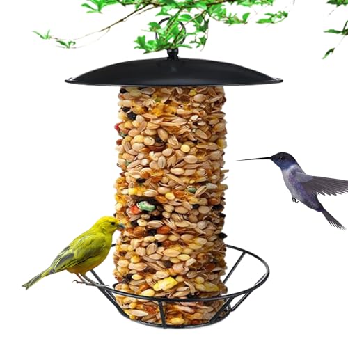 Duroecsain Futterspender für Vögel im Freien – Hängespender für Vögel aus Metall, rustikales Zubehör, robust, Teiche für Garten, Balkon, Hinterhof, Beobachtung Natur Duroecsain Futterspender für Vögel im Freien – Hängespender für Vögel aus Metall, rustikales Zubehör, robust, Teiche für Garten, Balkon, Hinterhof, Beobachtung Natur von Duroecsain
