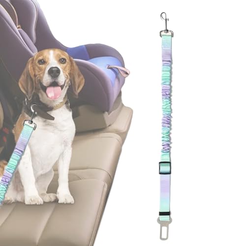 Duroecsain Geschirr Sicherheitsgurt für Hunde – abnehmbares Geschirr für Auto, verstellbares Zubehör für Tiere mit elastischem Puffer, einziehbares Geschirr mit Schnalle für Hunde Duroecsain Geschirr Sicherheitsgurt für Hunde – abnehmbares Geschirr für Auto, verstellbares Zubehör für Tiere mit elastischem Puffer, einziehbares Geschirr mit Schnalle für Hunde von Duroecsain