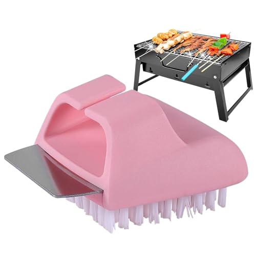 Duroecsain Grillbürste für den Außenbereich, Grillbürsten für Grillreiniger, Grill-Reinigungsbürste - Edelstahlschaber, 2-in-1-Grillbürste, Reinigungsbürste Duroecsain Grillbürste für den Außenbereich, Grillbürsten für Grillreiniger, Grill-Reinigungsbürste - Edelstahlschaber, 2-in-1-Grillbürste, Reinigungsbürste von Duroecsain