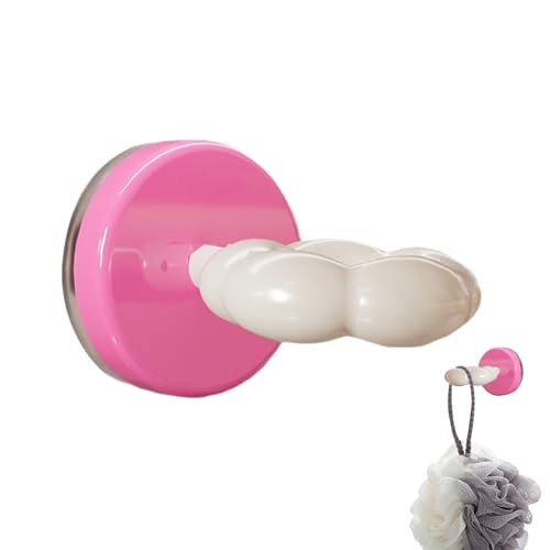 Duroecsain Haken mit Saugnapf für Badezimmer | Wandhaken ohne Bohren, multifunktional, kompakt, für Badezimmer, Küche, Fliesen, Glas von Duroecsain