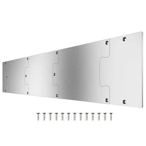 Duroecsain Haustürtritt, Türtritt, Innentür | Metall-Türschutz | Rostfreie Edelstahl Absperrplatte für Garagenlager Duroecsain Haustürtritt, Türtritt, Innentür | Metall-Türschutz | Rostfreie Edelstahl Absperrplatte für Garagenlager von Duroecsain