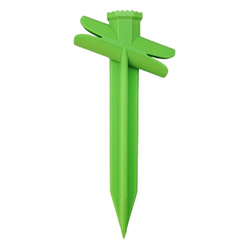 Duroecsain Heringe für Trampolin | Zeltpfähle mit hoher Festigkeit – Robustes Camping-Werkzeug mit tiefem Griff, vielseitige Outdoor-Ausrüstung für temporären Zaun, Sicherheit am Strand und an der von Duroecsain