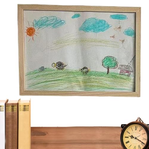 Duroecsain Holzrahmen zum Basteln, Fotorahmen aus Holz, Wanddekoration mit einfach zu montierendem Malrahmen, rustikaler Holzrahmen für Kunst und Handwerk Duroecsain Holzrahmen zum Basteln, Fotorahmen aus Holz, Wanddekoration mit einfach zu montierendem Malrahmen, rustikaler Holzrahmen für Kunst und Handwerk von Duroecsain