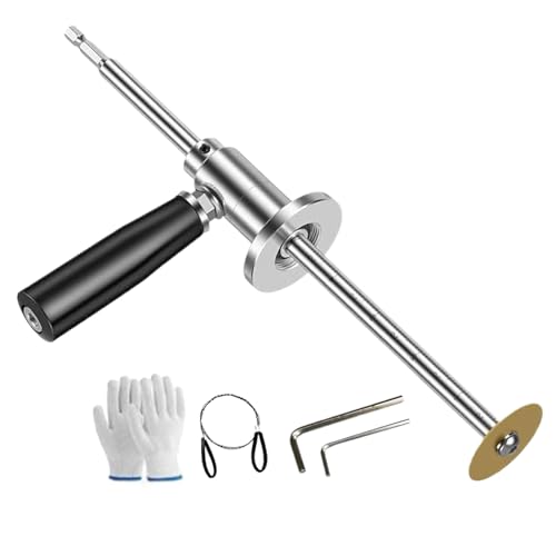 Duroecsain Innenschneider Für Rohre | PVC Rohr Schneidewerkzeug Set - ergonomische robuste Rohr Maschine Für Holz Glas Kristall Schneidanwendungen von Duroecsain