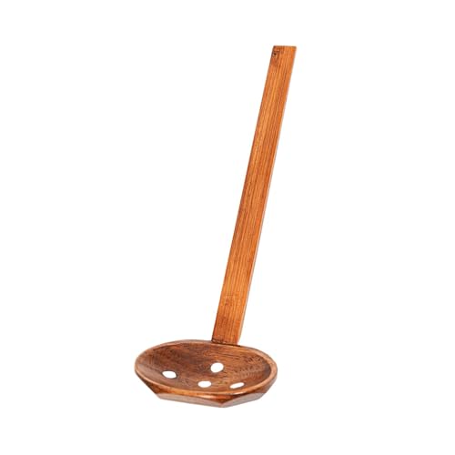 Duroecsain Japanischer Suppenlöffel, Ramen-Suppenlöffel aus Holz, langstielige Holzlöffel für Zuhause, Probierlöffel, Ramen Löffel aus Holz für Zuhause, von Duroecsain