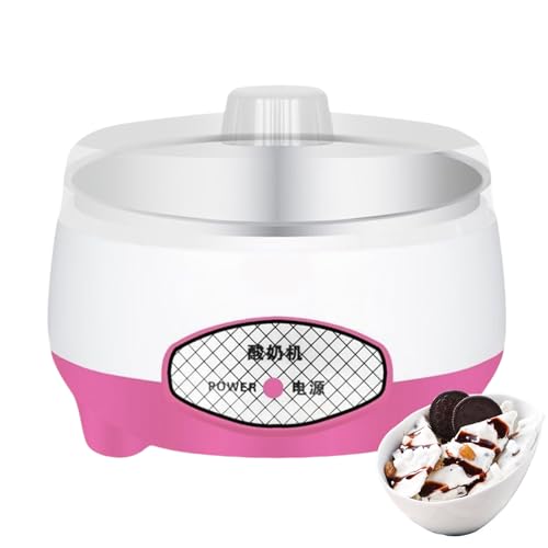 Duroecsain Joghurtmaker Joghurtmaker mit Temperaturregelung Joghurtmaker Automatik Maker mit Edelstahl Innenbehälter 1,2 Liter Werkzeug mit niedrigem von Duroecsain