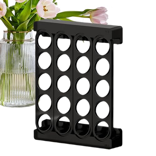 Duroecsain Kaffee-Ablage für Theke, Kaffeeschoten | Organizer für die Theke von Kaffeepods | 50 Kapazitäten, flexible Organisation, platzsparend für Bars von Duroecsain