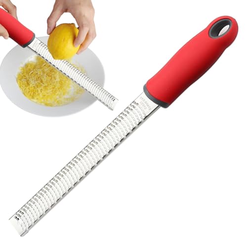 Duroecsain Karottenreibe Käsereibe Handkäsereibe Kartoffelnivellierer Edelstahl Ergonomische Blockkäsereibe mit Reinigungsbürste und Schutzdeckel, Reibe Duroecsain Karottenreibe Käsereibe Handkäsereibe Kartoffelnivellierer Edelstahl Ergonomische Blockkäsereibe mit Reinigungsbürste und Schutzdeckel, Reibe von Duroecsain