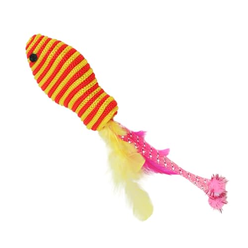 Duroecsain Katzenfederspielzeug, Katzenseilspielzeug für Katzen, interaktives Spielzeug aus Federn – niedliches Kätzchen, lustiges Zubehör für Haustiere Duroecsain Katzenfederspielzeug, Katzenseilspielzeug für Katzen, interaktives Spielzeug aus Federn – niedliches Kätzchen, lustiges Zubehör für Haustiere von Duroecsain