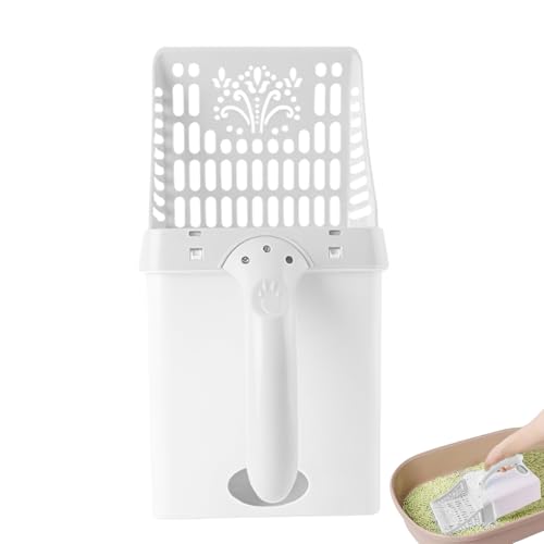 Katzenstreuschaufel mit Halterung | große Kapazität, tragbar, Reinigungsschaufel für Katzen, Zubehör für Haustiere, für drinnen und draußen, Reisen, Kaninchen, Kätzchen Katzenstreuschaufel mit Halterung | große Kapazität, tragbar, Reinigungsschaufel für Katzen, Zubehör für Haustiere, für drinnen und draußen, Reisen, Kaninchen, Kätzchen von Duroecsain