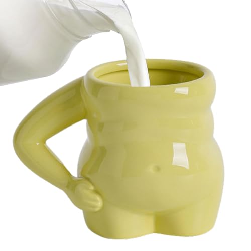 Duroecsain Keramik-Kaffeetasse | Keramik-Kaffeetassen | Handgefertigte Keramik-Kaffeetassen und -tassen – Warmhaltebecher aus glattem Porzellan, spülmaschinenfest, für Tee von Duroecsain