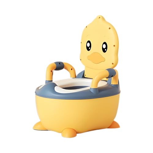 Duroecsain Kinder Töpfchen - Baby Toilettentrainer Mit Entenform - Entenform Reise-Töpfchen Für Outdoor Camping, Tragbares Kinder-Trainingstöpfchen von Duroecsain