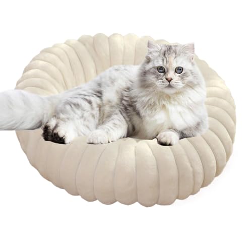 Kleines Haustierbett in Donut-Form, beruhigendes Hundebett in Donut-Form | Hundebett in Donut-Form aus Plüsch, weich, rundes Sofa Kleines Haustierbett in Donut-Form, beruhigendes Hundebett in Donut-Form | Hundebett in Donut-Form aus Plüsch, weich, rundes Sofa von Duroecsain