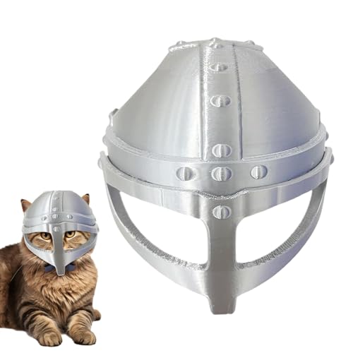 Duroecsain Kostümhut, Katzenhelm, Piratenhut aus Metall, lustig, Cosplay, bequem, Kostümzubehör, Zubehör für Tiere Duroecsain Kostümhut, Katzenhelm, Piratenhut aus Metall, lustig, Cosplay, bequem, Kostümzubehör, Zubehör für Tiere von Duroecsain